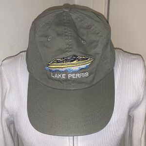 Unlisted Women's gray/green 100% Cotton Lake Perris Hat